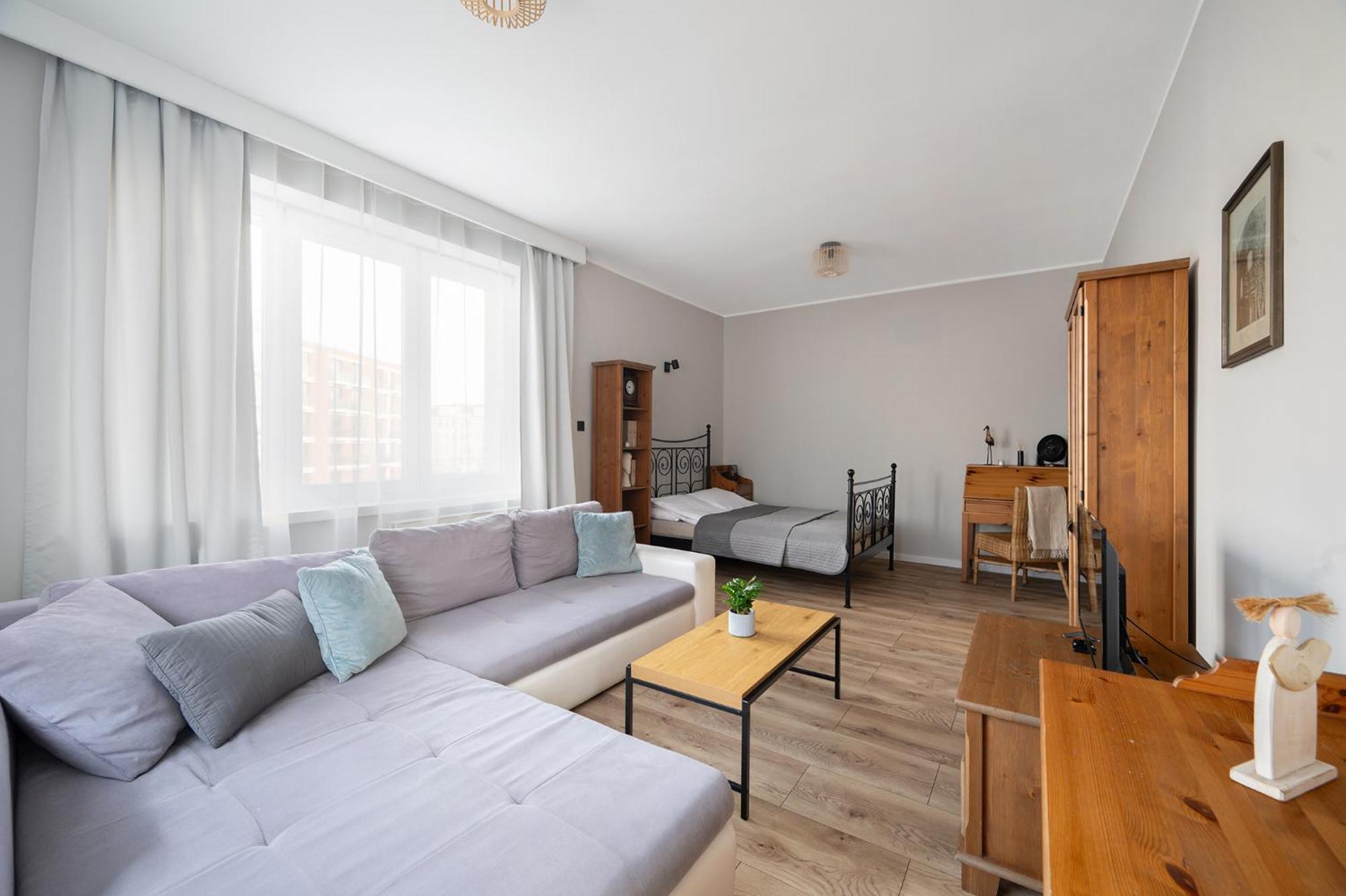 Radunia Canal Apartment Gdańsk Kültér fotó